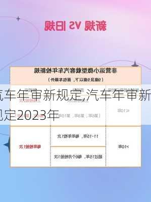 汽车年审新规定,汽车年审新规定2023年