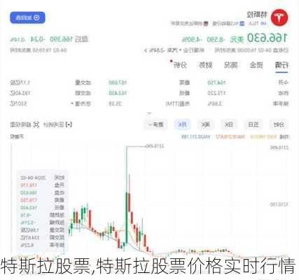 特斯拉股票,特斯拉股票价格实时行情