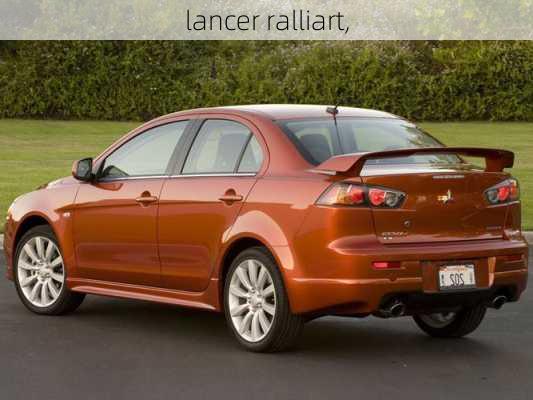 lancer ralliart,