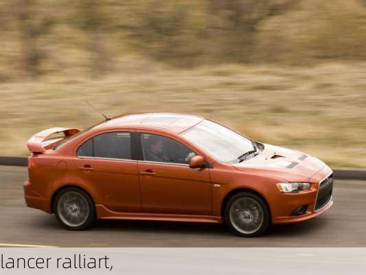 lancer ralliart,