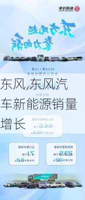 东风,东风汽车新能源销量增长