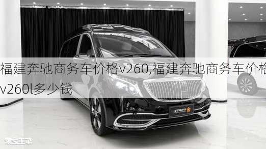 福建奔驰商务车价格v260,福建奔驰商务车价格v260l多少钱