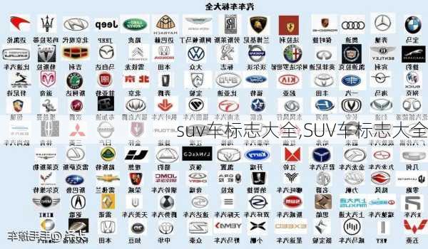 suv车标志大全,SUV车标志大全