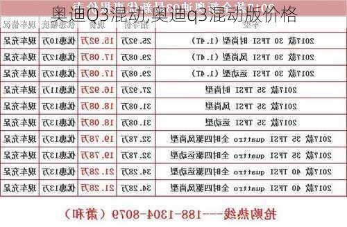 奥迪Q3混动,奥迪q3混动版价格