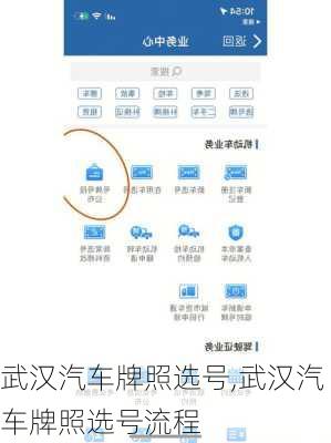 武汉汽车牌照选号,武汉汽车牌照选号流程