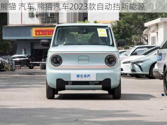 熊猫 汽车,熊猫汽车2023款自动挡新能源