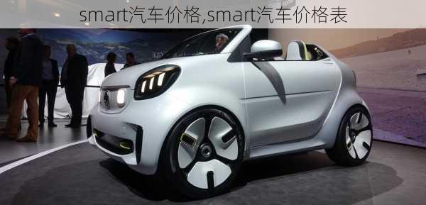 smart汽车价格,smart汽车价格表