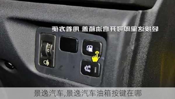 景逸汽车,景逸汽车油箱按键在哪