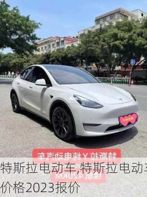 特斯拉电动车,特斯拉电动车价格2023报价