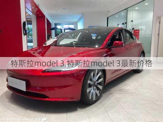 特斯拉model 3,特斯拉model 3最新价格