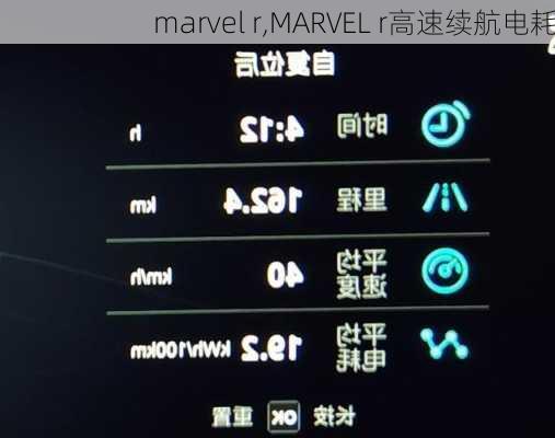 marvel r,MARVEL r高速续航电耗