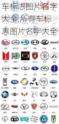 车标志图片名字大全,所有车标志图片名字大全