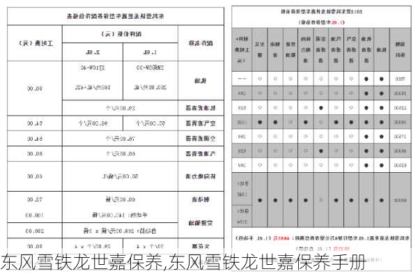 东风雪铁龙世嘉保养,东风雪铁龙世嘉保养手册