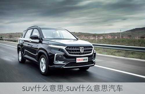 suv什么意思,suv什么意思汽车