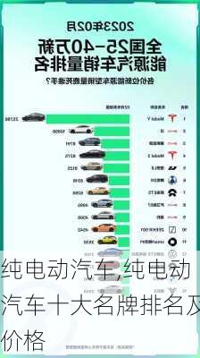 纯电动汽车,纯电动汽车十大名牌排名及价格