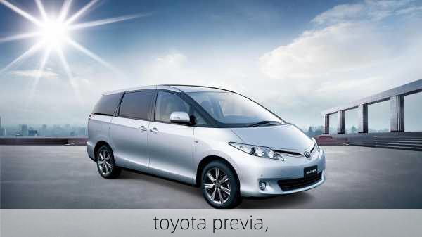 toyota previa,