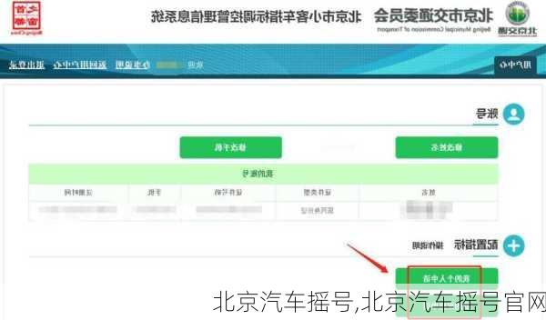 北京汽车摇号,北京汽车摇号官网
