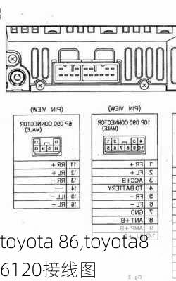 toyota 86,toyota86120接线图