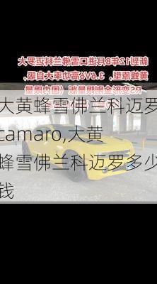 大黄蜂雪佛兰科迈罗camaro,大黄蜂雪佛兰科迈罗多少钱