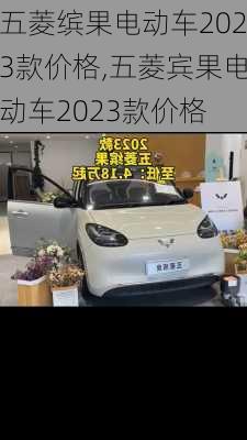 五菱缤果电动车2023款价格,五菱宾果电动车2023款价格