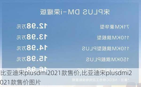 比亚迪宋plusdmi2021款售价,比亚迪宋plusdmi2021款售价图片