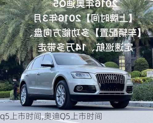 q5上市时间,奥迪Q5上市时间