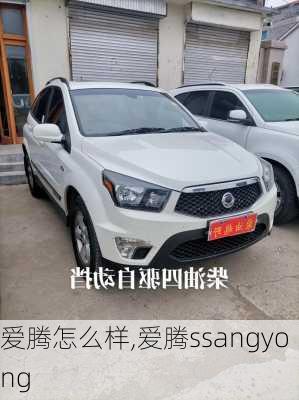 爱腾怎么样,爱腾ssangyong