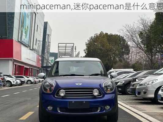 minipaceman,迷你paceman是什么意思