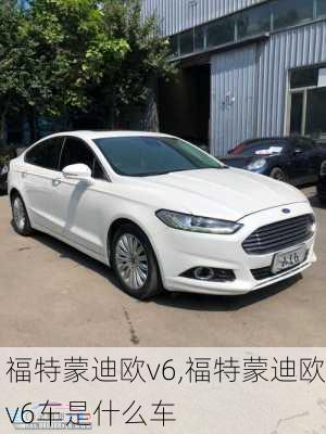 福特蒙迪欧v6,福特蒙迪欧v6车是什么车