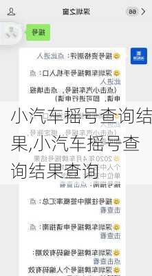 小汽车摇号查询结果,小汽车摇号查询结果查询