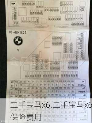 二手宝马x6,二手宝马x6保险费用