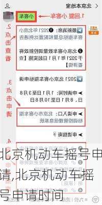 北京机动车摇号申请,北京机动车摇号申请时间