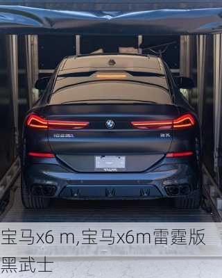 宝马x6 m,宝马x6m雷霆版黑武士