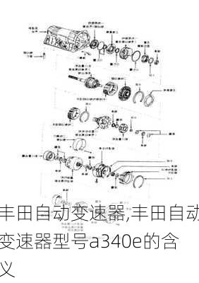 丰田自动变速器,丰田自动变速器型号a340e的含义