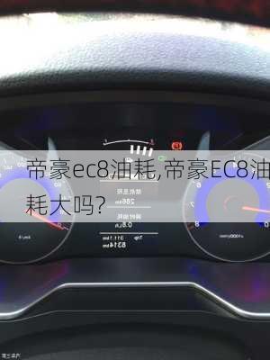 帝豪ec8油耗,帝豪EC8油耗大吗?