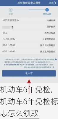 机动车6年免检,机动车6年免检标志怎么领取