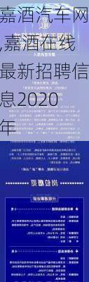 嘉酒汽车网,嘉酒在线最新招聘信息2020年