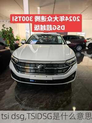 tsi dsg,TSIDSG是什么意思