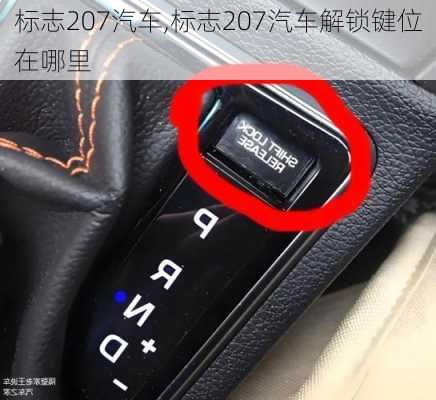 标志207汽车,标志207汽车解锁键位在哪里