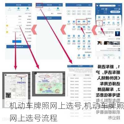机动车牌照网上选号,机动车牌照网上选号流程