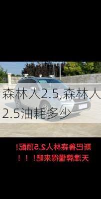 森林人2.5,森林人2.5油耗多少